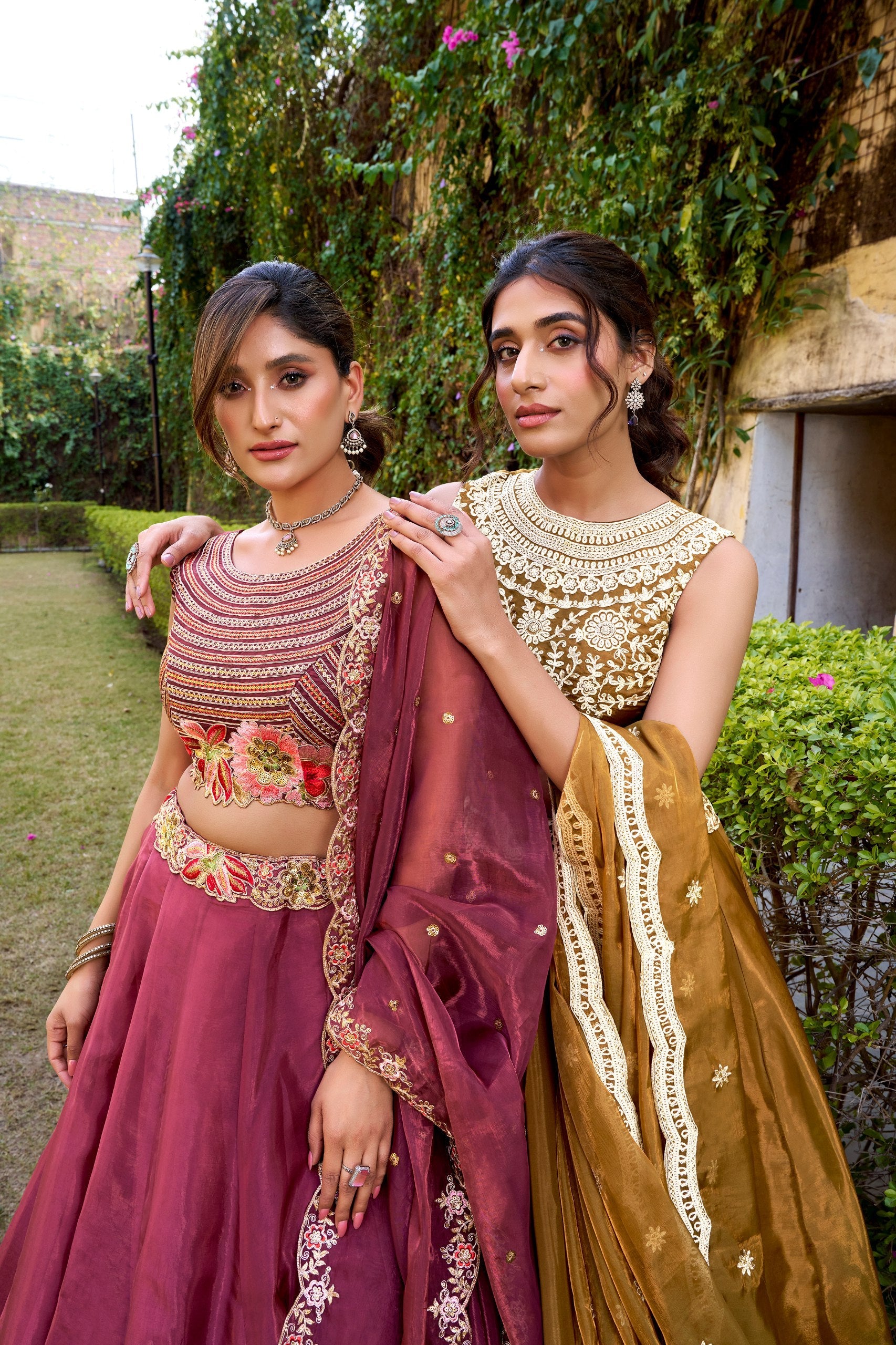 Ethereal Chanda Silk Lehenga Set Crafted For Modern Royalty