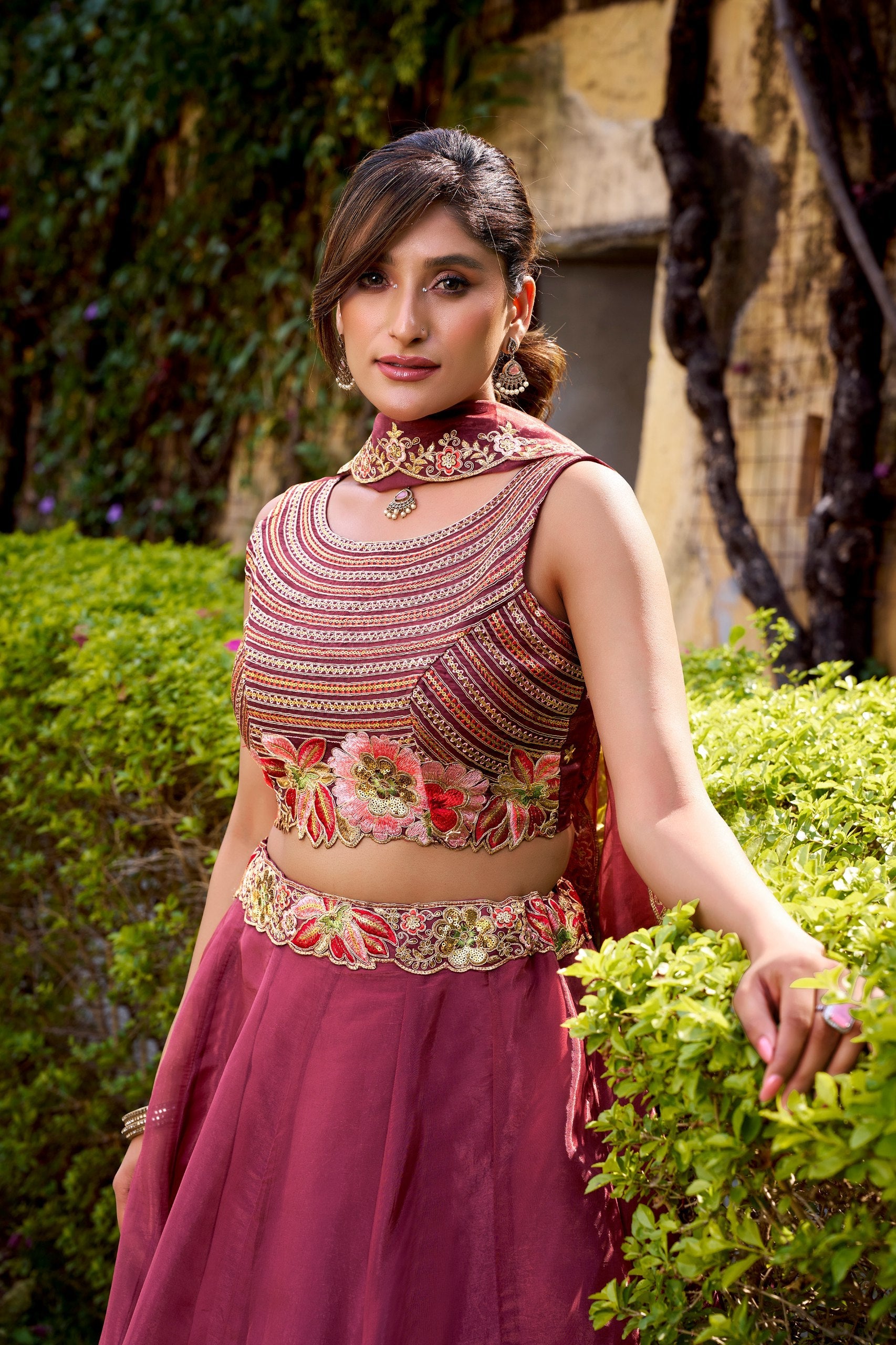 Ethereal Chanda Silk Lehenga Set Crafted For Modern Royalty