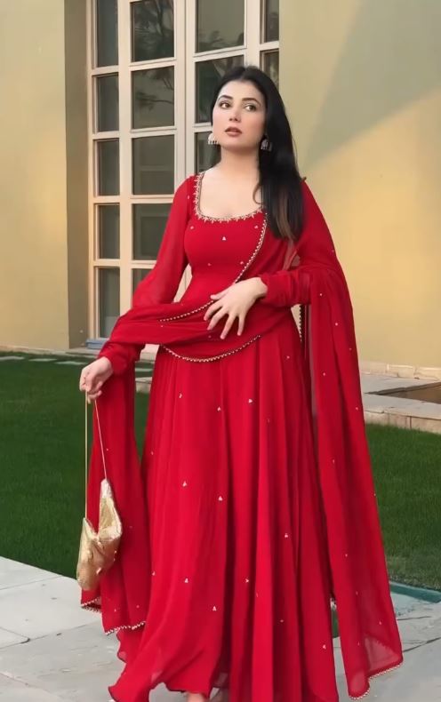 READYMADE  GOWN WITH PANT & DUPATTA SET