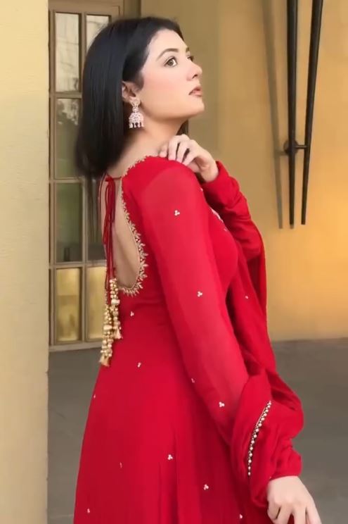 READYMADE  GOWN WITH PANT & DUPATTA SET