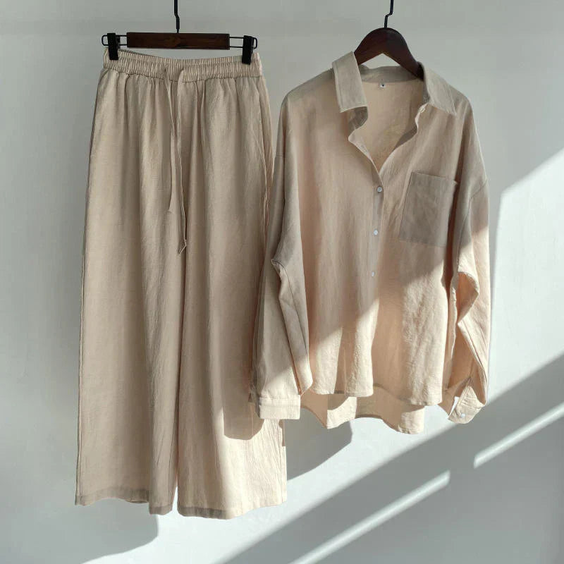 Women’s Cotton Two-Piece Set