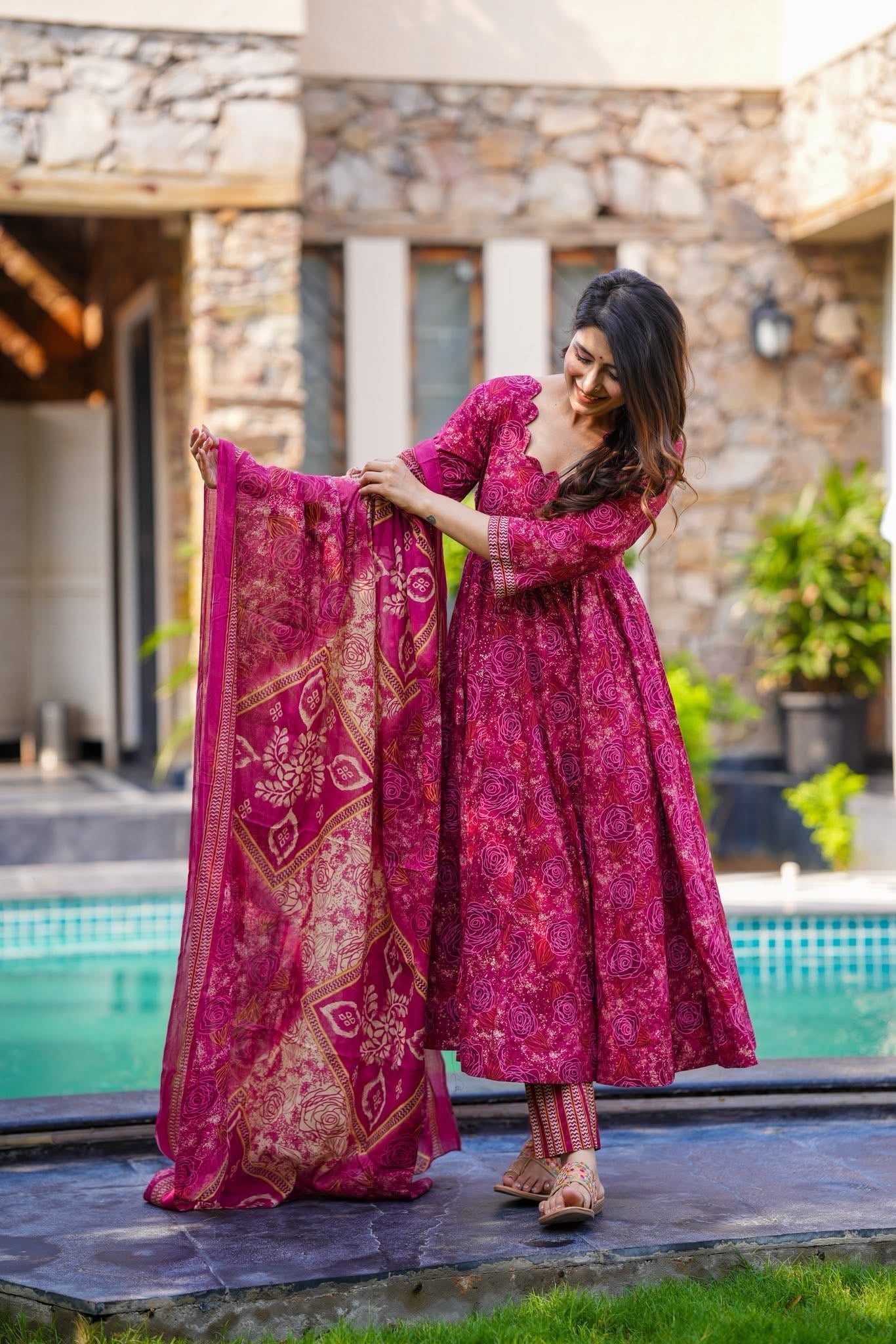 Gulabi Cotton Suit Set