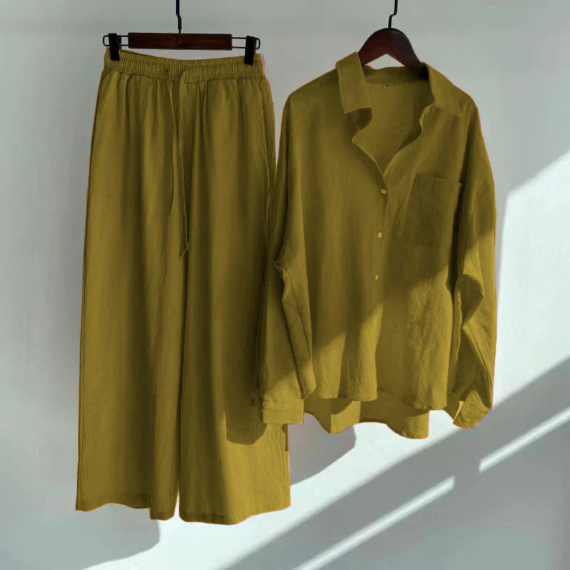 Women’s Cotton Two-Piece Set