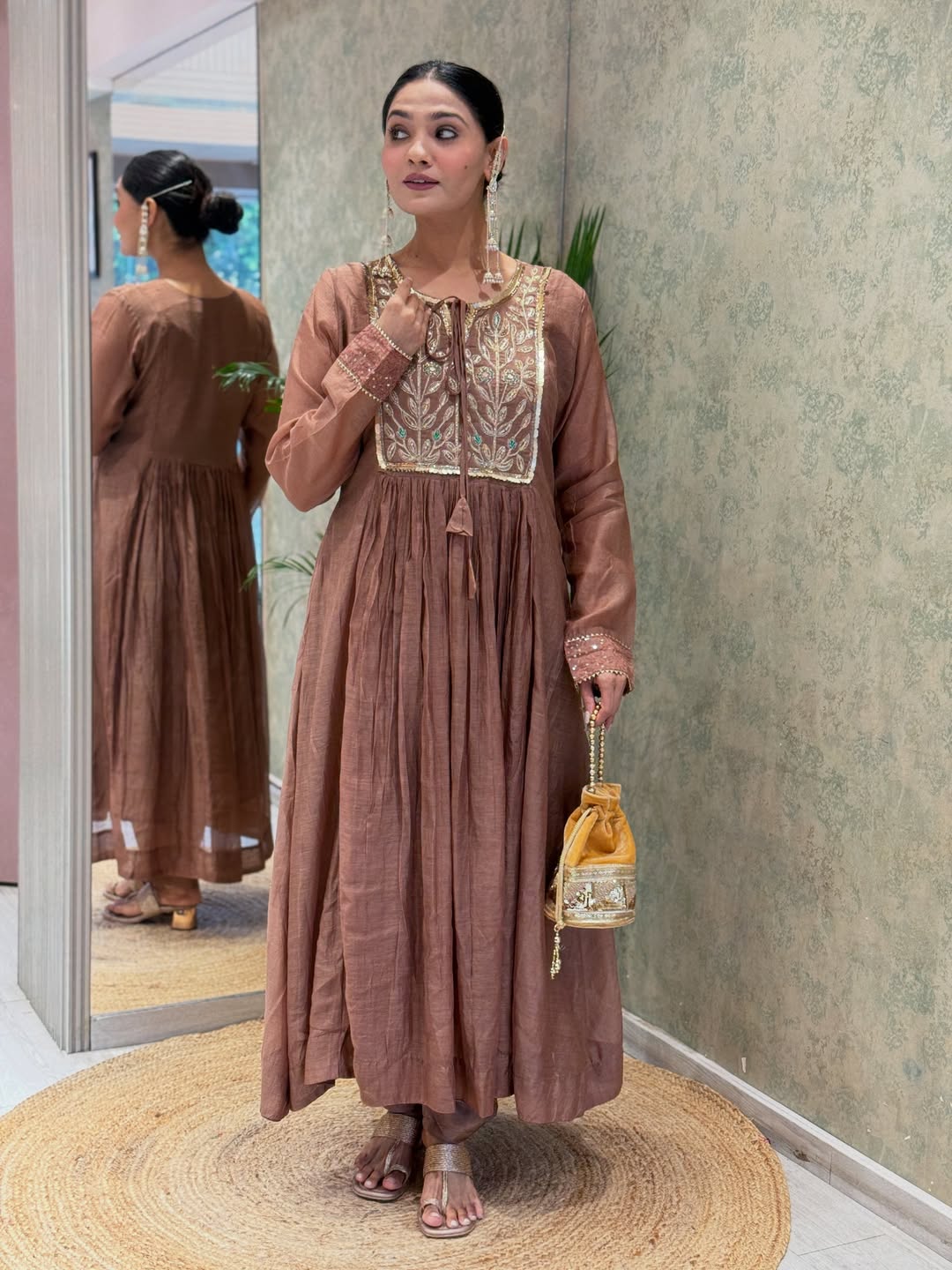 WEDDING SPECIAL PURE MUL CHANDERI SUIT SET