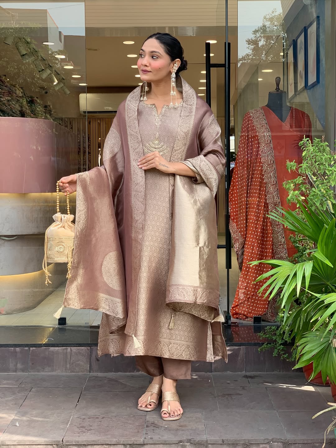 Premium Banarasi Silk Suit Set