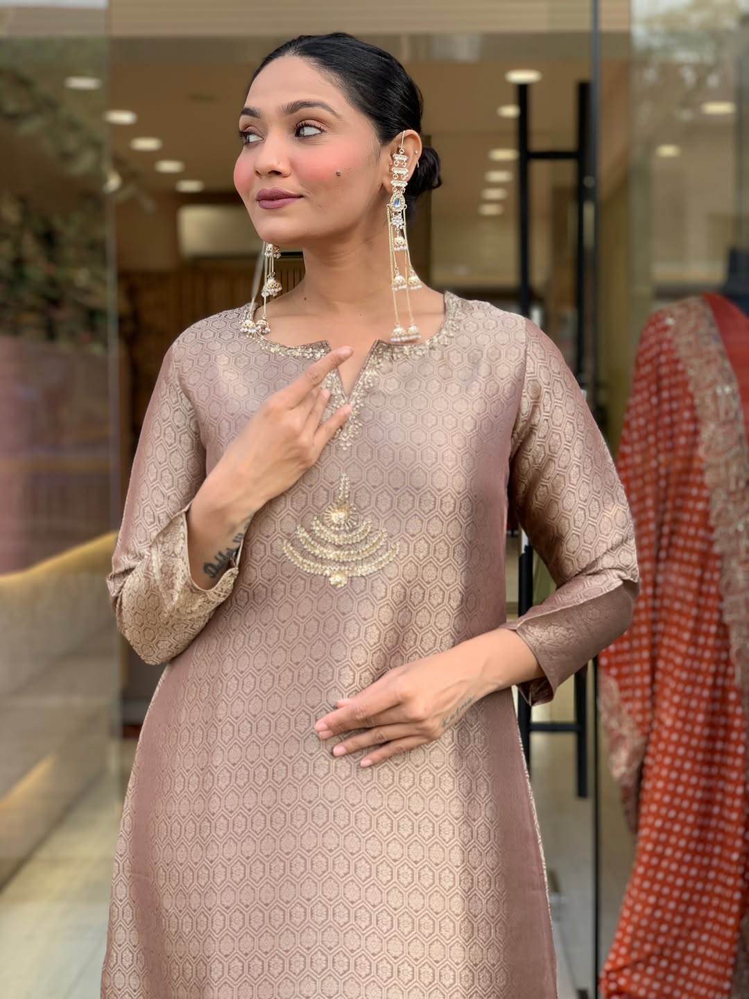 Premium Banarasi Silk Suit Set