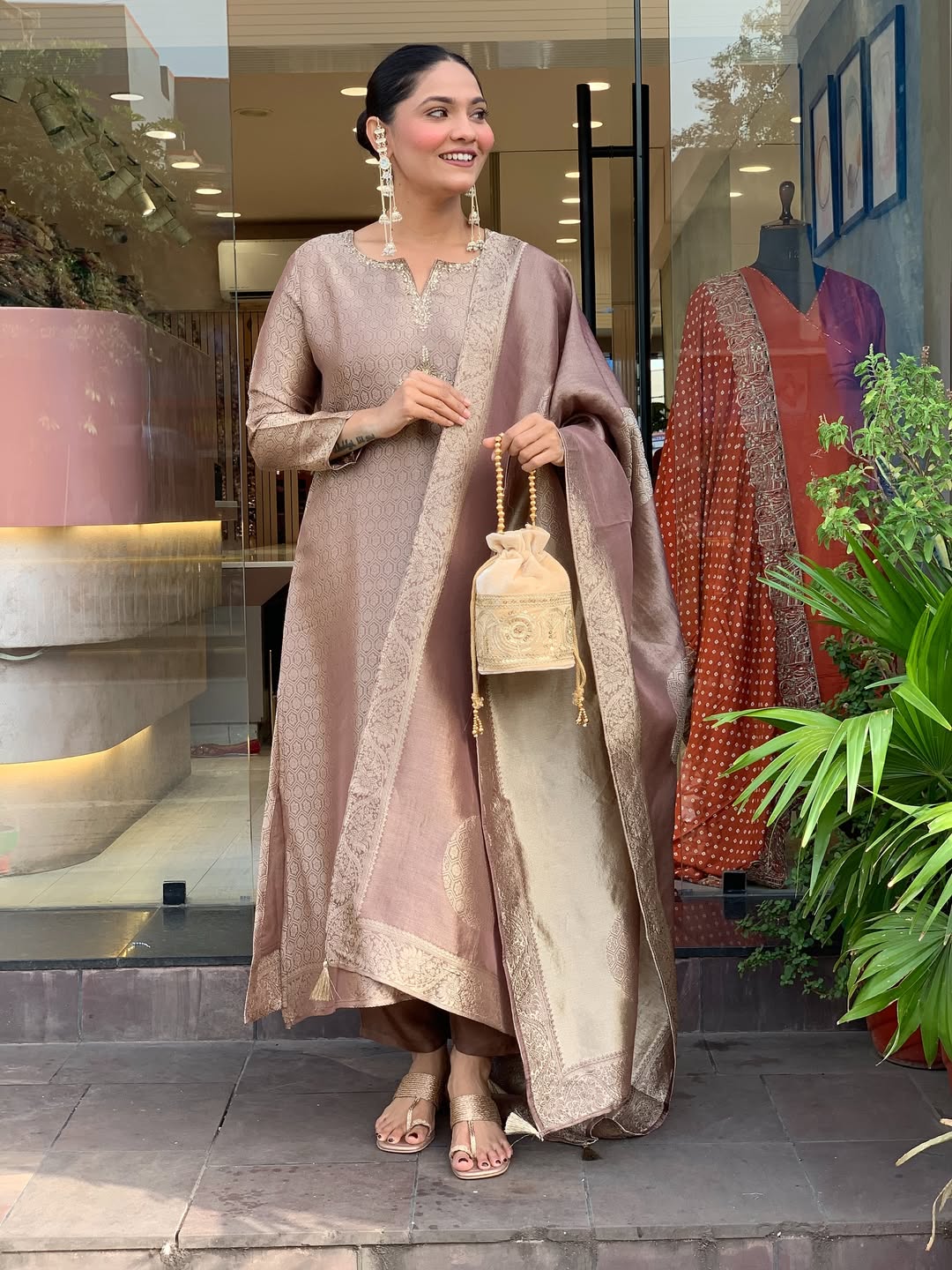 Premium Banarasi Silk Suit Set