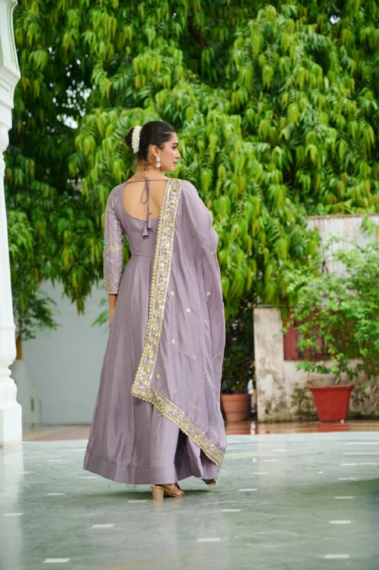 👜 PREMIUM READYMADE  GOWN-DUPATTA SET 👜 🚀