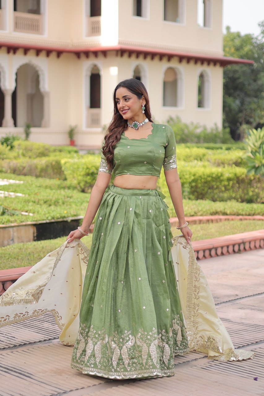 💗 LAHENAGA CHOLI READYMADE DUPATTA SET 💃🏻