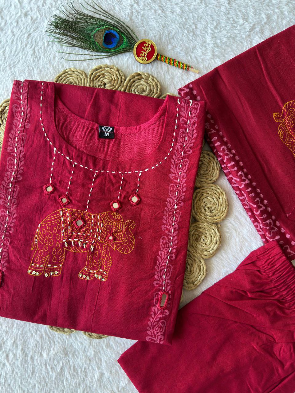 New Designers A-Line Kurti Pent Dupatta Set