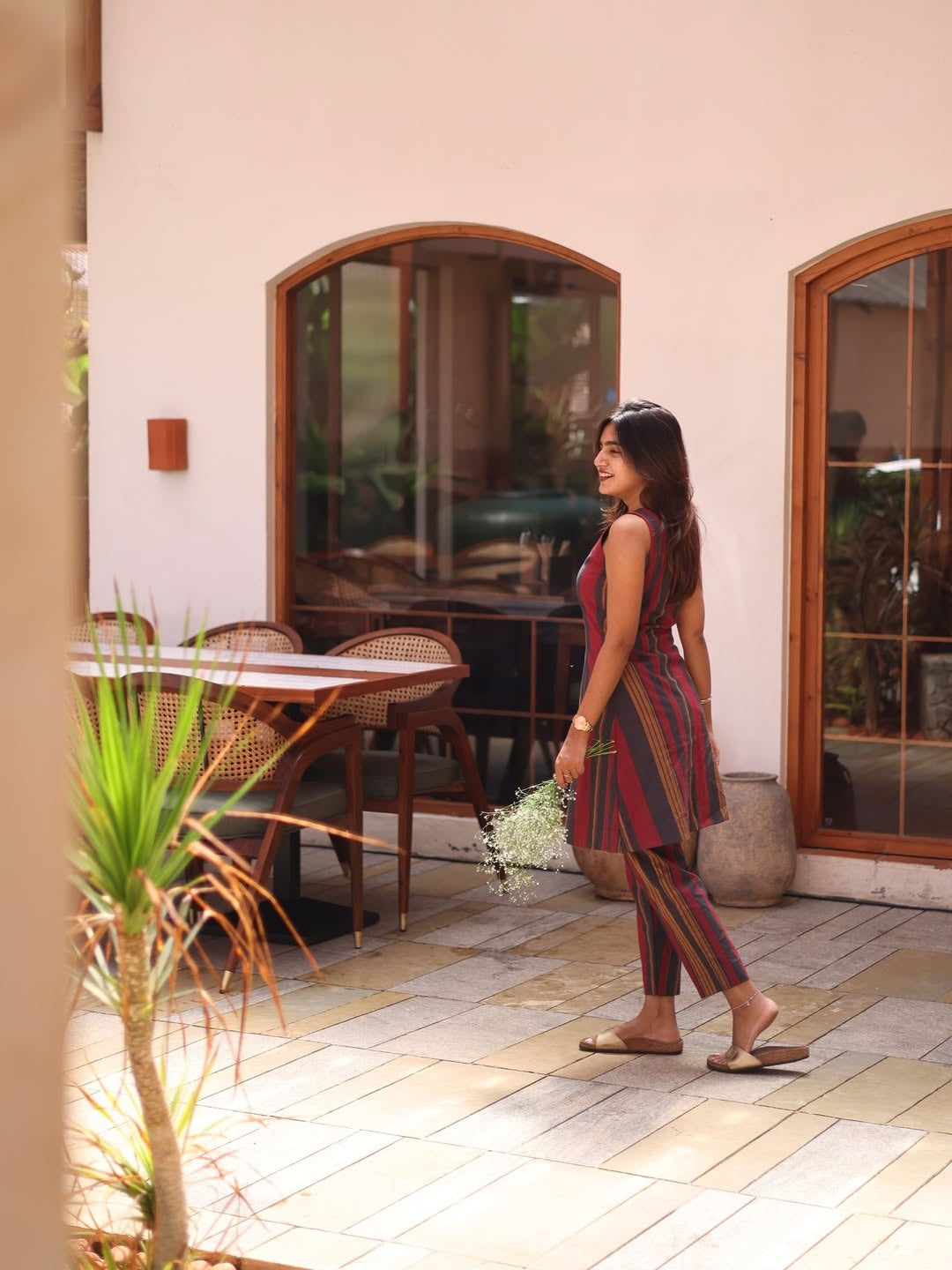 Summer Bloom Printed Cotton Co-ord Set