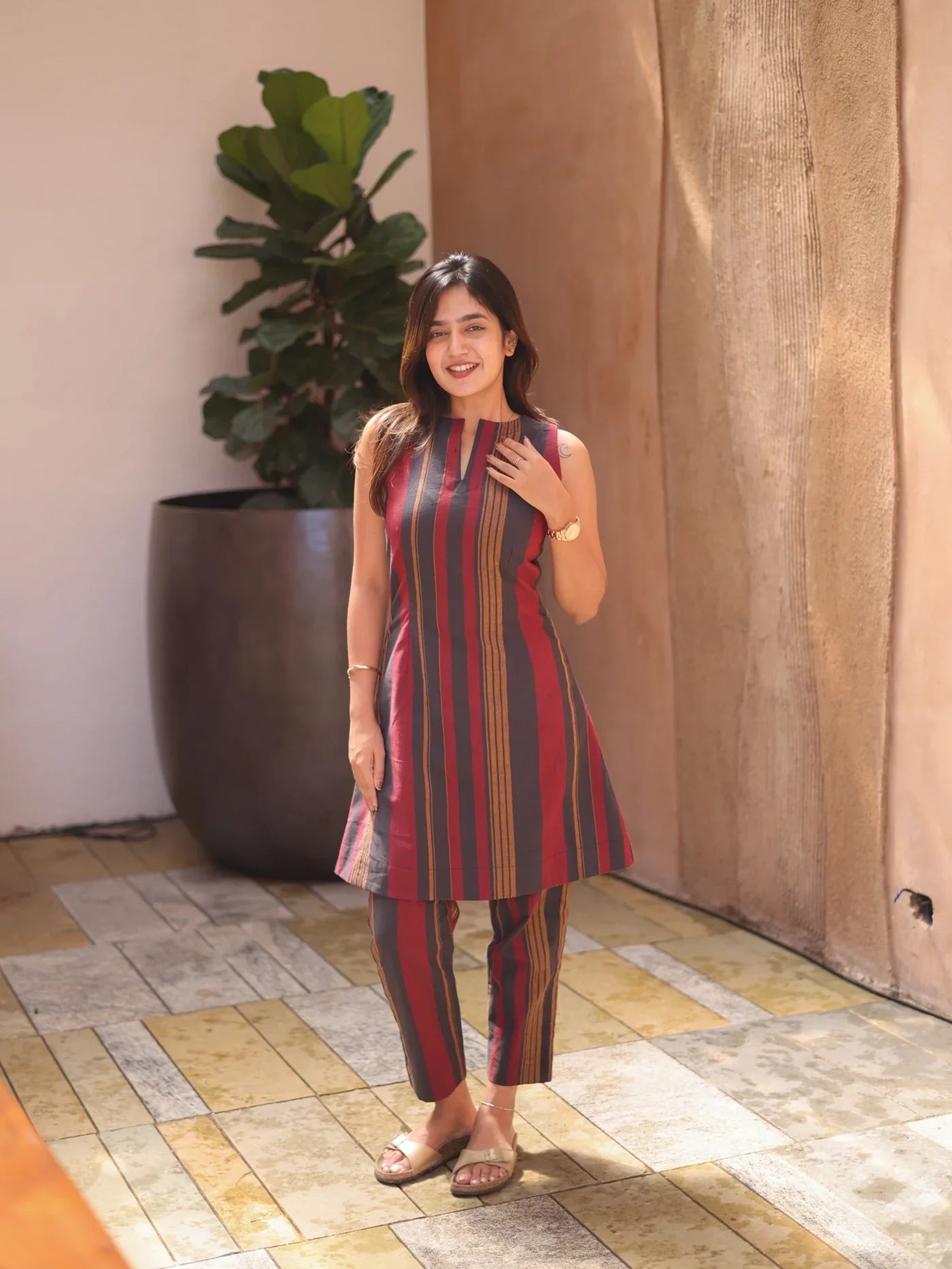 Summer Bloom Printed Cotton Co-ord Set